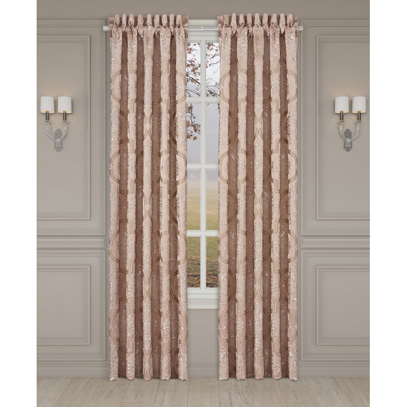Rosewater 95" Window Panel Pair, 50" W x 95" L