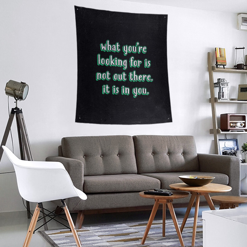 Polyester Tapestry, 27.5" H x 37.5" W, Green