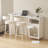 Simple Rectangular White Bar Table