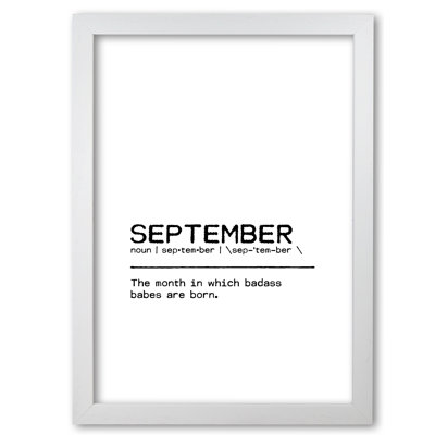 September Badass - Print