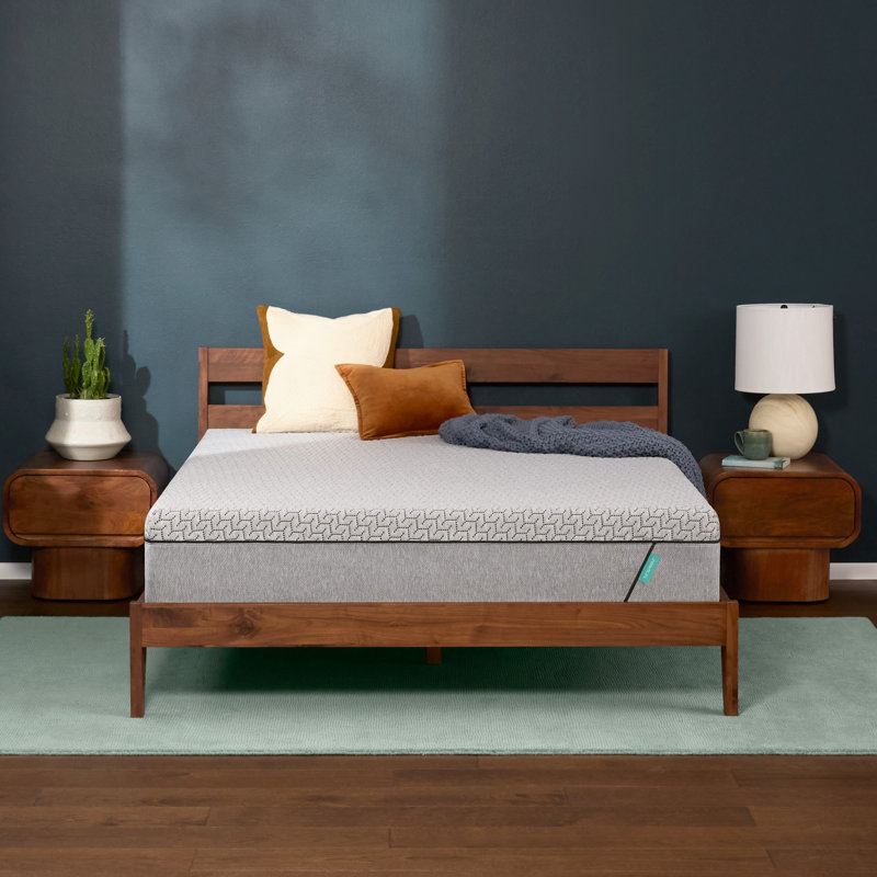T&N Mint Foam Medium Plush 12" Mattress, Extra-long Twin