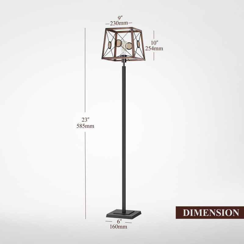 Lampe sur pied 60 po Amalburga