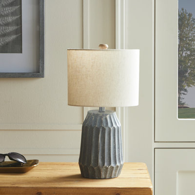Lampe de table de bureau 17,5 po Abita