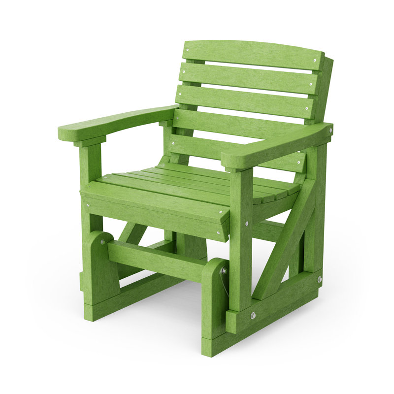 Fauteuil oscillant classique classique, Vert lime