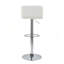 Tabouret de bar réglable en métal chromé et similicuir - ensemble de 2-1266978540-1266978528