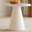 Cream End Table,irregular Side Table