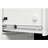 2 Drawer Lateral File Cabinet, White Lockable Metal Filing Cabinet for Legal, Letter & A4 Files, Home Office Storage Cabinet