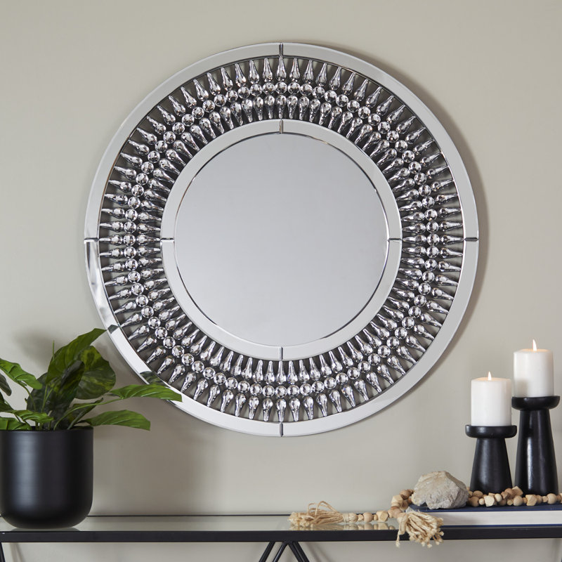 Miroir mural en verre