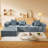 Convertible Modular Sectional Sofa Set Compression Sofa