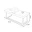 Bureau rectangulaire moderne-1850805128