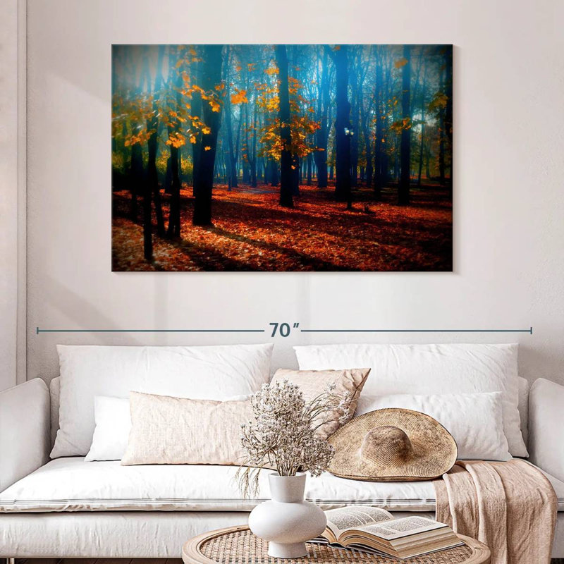 Harnek Autumn Park Trees, H 32 po x l 48 po