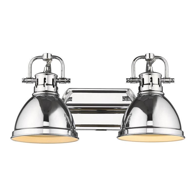 Lyndee 2 - Light Dimmable Vanity Light, Chrome, Chrome