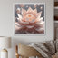 «Light Pink Tender Blossoming», impression sur toile