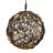 One Allium Way® 60Lt LED Warm White 3Pc Rattan Ball Set