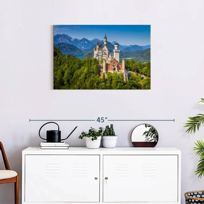Lilie, château allemand de Neuschwanstein