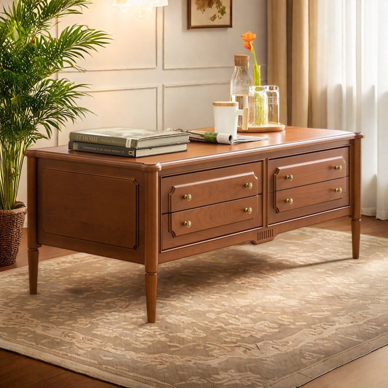 Table de bout Old American, H 18,9 po x L 55,1 po x l 27,6 po
