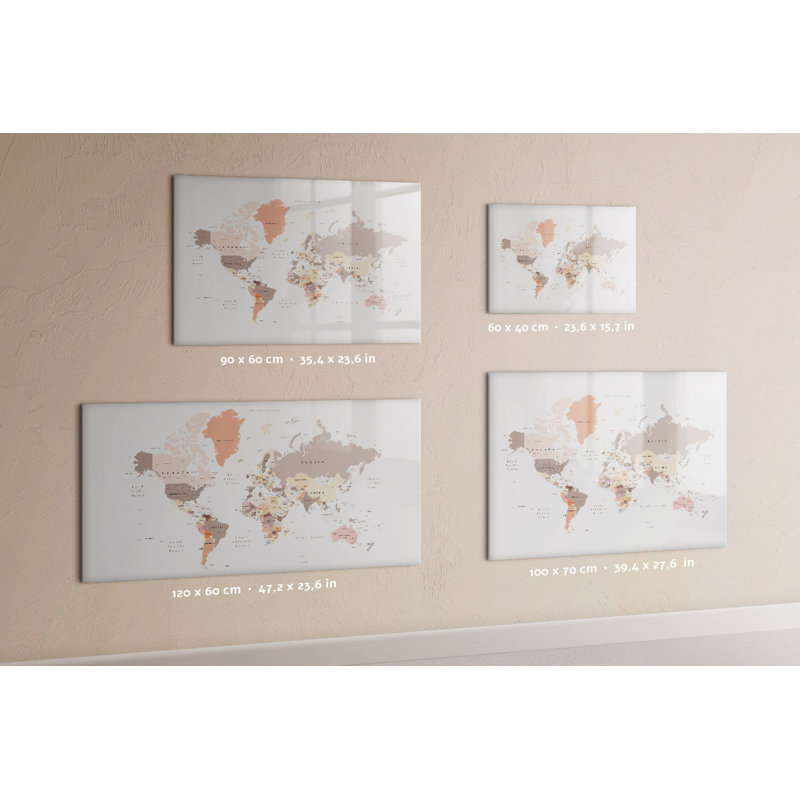 Magnetic Glass Dry Erase Board