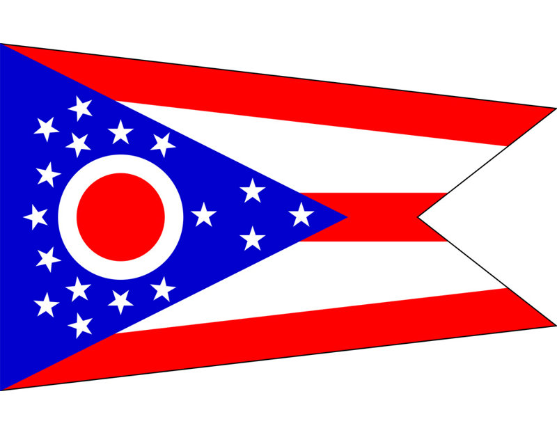 Ohio State, 15" H x 24" W