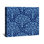 Toile tendue à motif de fleurs bleues en plusieurs tailles