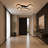 15.7in Modern LED Flush Mount Ceiling Light