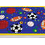 Tapis bleu Romig