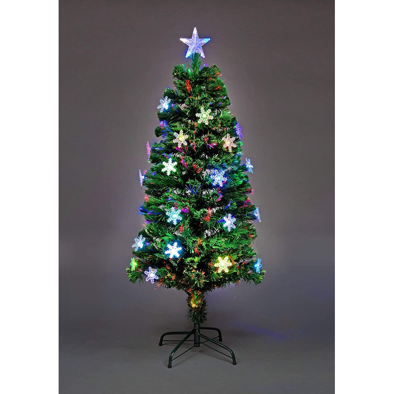 Lighted Artificial Christmas Tree, 3 ft.