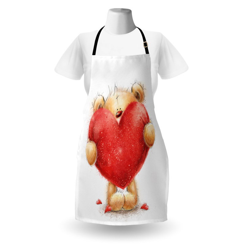 No Pattern Bib Apron