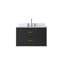Meuble-lavabo simple 30 po X P 22 po D, dessus en marbre de Carrare et ensemble de robinet-1341912493-1341912494
