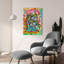  «The Fungus Parmi Nous» par Dean Russo, art mural en verre acrylique, 24 po x 36 po-903300048