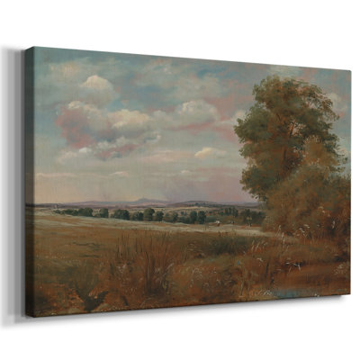 Hampstead Heath, Looking Towards Harrow-John Constable-Gallery Wrapped Canvas-1821