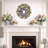 Spring Wreath Lavender and Mint Floral