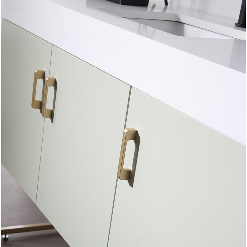 Veemon 48” W Single Vanity, Pine Mist