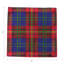 Serviettes cocktail en satin de coton tartan-121871325