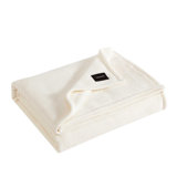 Vera Wang Chenille Jacquard Solid Reversible Blanket