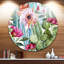 Motif de cactus - aquarelle-35124047-35124052