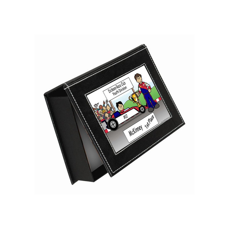 Faux Leather Memory Box