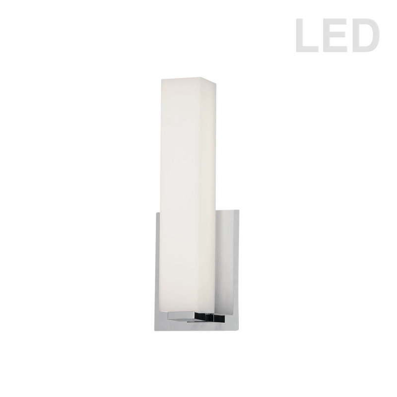 Applique murale Vonte, Chrome poli