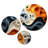 Abstract Wall Decor on Metal