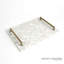 Gypsum Tray W/Brass Handles
