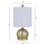 Lampe de table 17 "Huitt-181191998-181191997