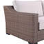 Manhattan 66.93'' Metal Outdoor Loveseat