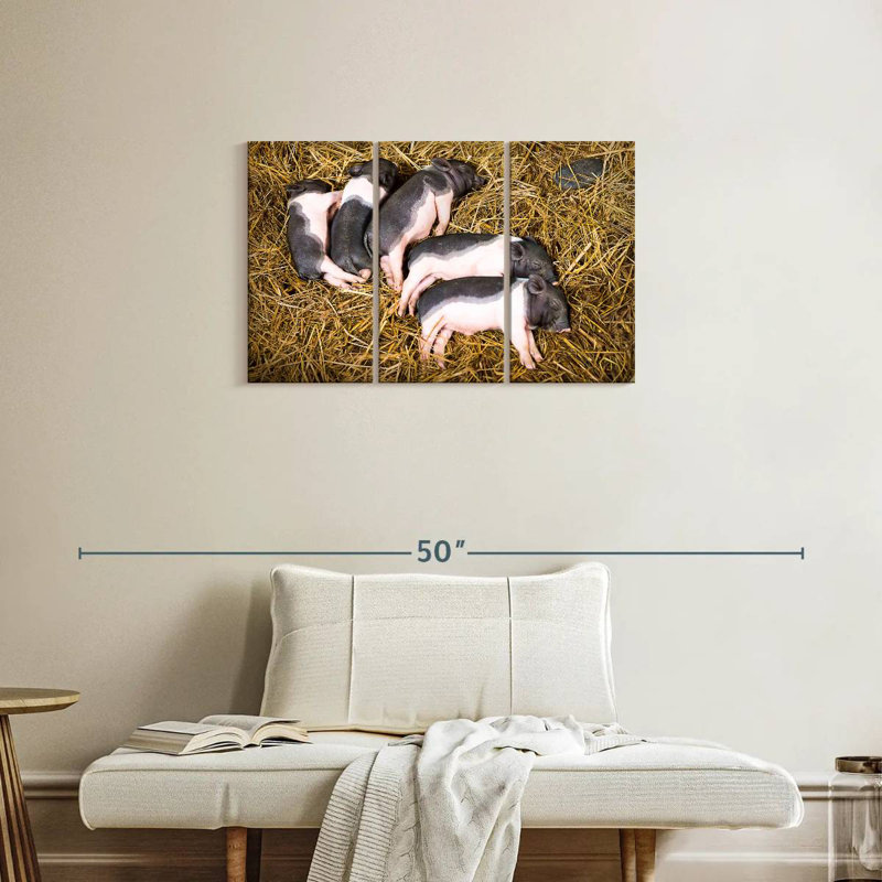 Brampt Piglet Quintet, 20" H x 33" W