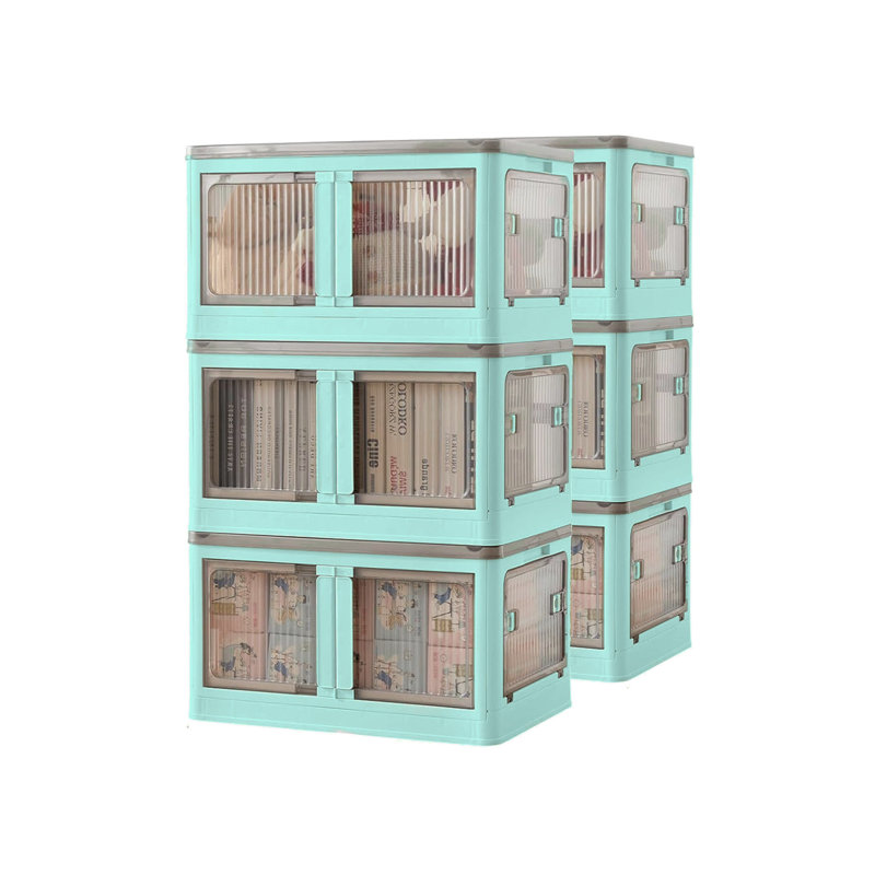 Stackable Drawer, 40, Blue