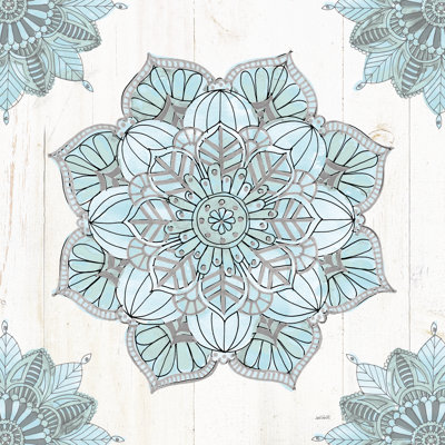 Mandala Morning V by Anne Tavoletti - Wrapped Canvas Print