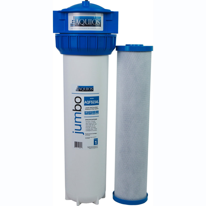 Aquios Jumbo Salt-Free Water Softener and Filter System