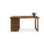 Bureaux rectangulaires en bois massif brun noisette-1889646749-1889646748