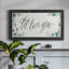 «Let Love Grown», toile encadrée de qualité supérieure - prête à être accrochée-88113483-88113487