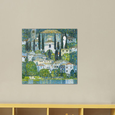 " Kirche In Cassone " by Gustav Klimt