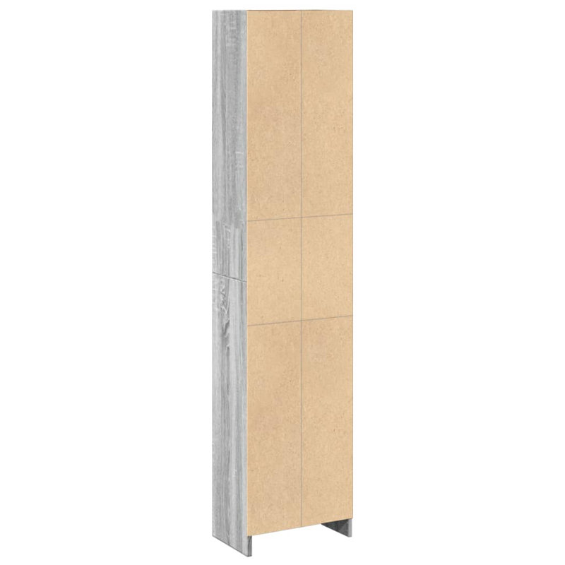 Alhambra Standard Bookcase, Black Oak, (3 Shelves) 109cmH x 60cmW x 24cmD