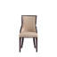 Chaise d'appoint rembourrée en cuir de hêtre et en cuir vegan Grand Traditional-86801749